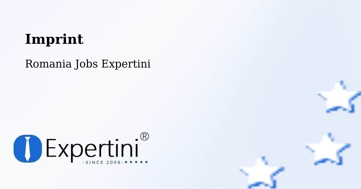 Imprint – Târgu Mureș - Romania Jobs Expertini
